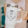 custom 40 oz kidney nurse tumbler laser engraved medical student gift unique christmas halloween present insulated rn cup toxyx