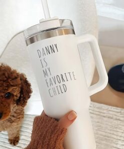 custom 40 oz mothers favorite child tumbler laser engraved funny gift unique christmas halloween present insulated mom cup duevv