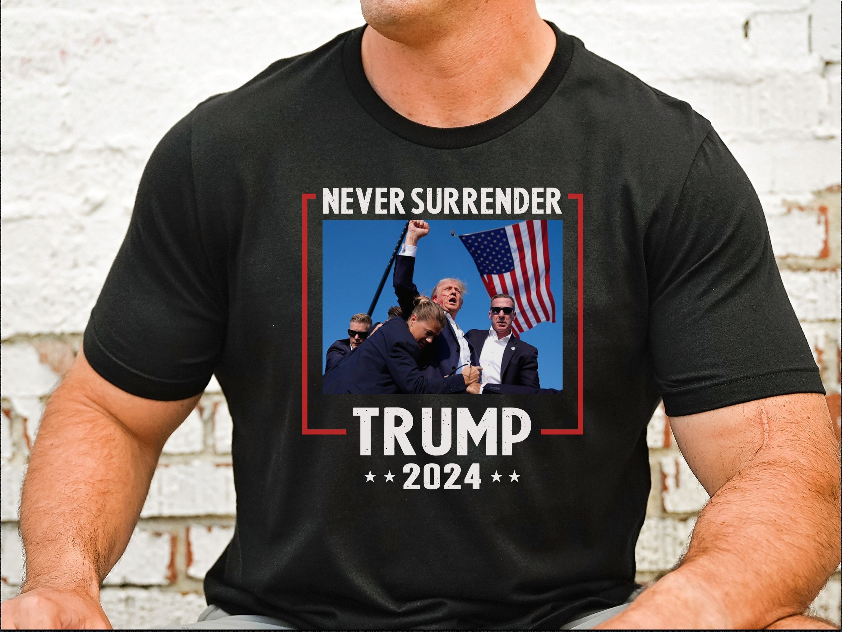 Donald Trump Assassination Attempt Survivor Tee