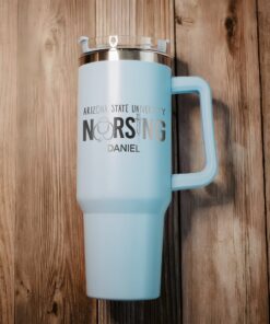 personalized 40 oz future nurse tumbler engraved student rn gift perfect christmas halloween present nursing school cup qqptq