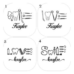 personalized 40 oz laser engraved dental hygiene tumbler custom assistant design unique christmas halloween gift dentist cup wx0xd
