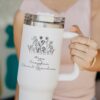 personalized 40 oz laser engraved family tumbler custom mom grandma great grandma design unique christmas halloween gift baby reveal cup 4jff3