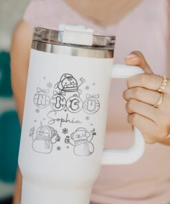 personalized 40 oz laser engraved nicu nurse tumbler custom christmas design unique christmas halloween gift neonatal icu cup f5htj