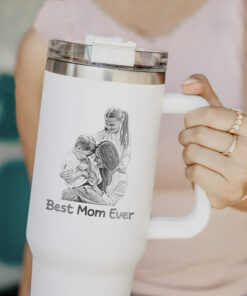 personalized 40 oz laser engraved photo tumbler custom family design unique christmas halloween gift grandparents cup dy8lp