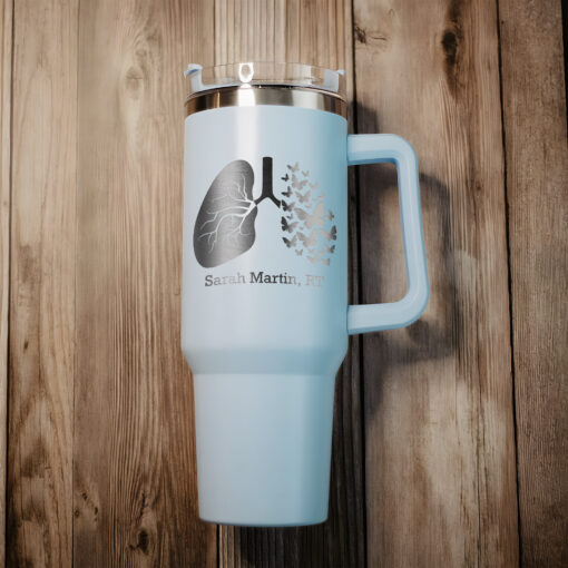 personalized 40 oz laser engraved respiratory therapist tumbler custom lung design unique christmas halloween gift rt appreciation no0up