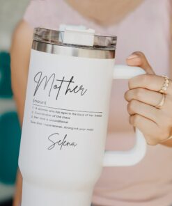 personalized 40 oz mother definition tumbler engraved funny mom gift perfect christmas halloween present custom name cup hvhev