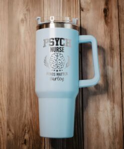 personalized 40 oz psych nurse tumbler custom psychiatric design unique christmas halloween gift mental health rn cup tgm44