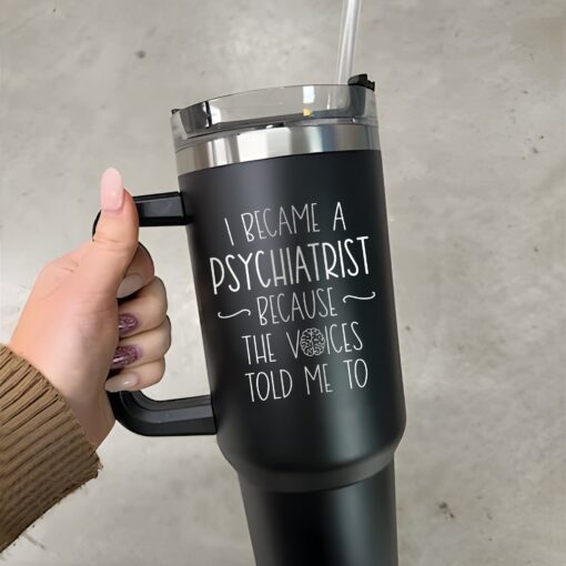 personalized 40 oz psychiatrist tumbler custom school psych design unique christmas halloween gift therapist grad cup lp8i8