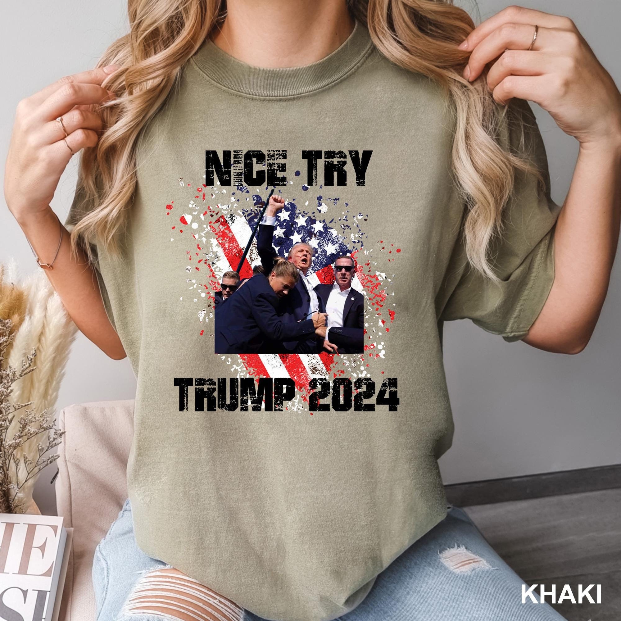 Trump For President 2024 Comfort Colors Shirt