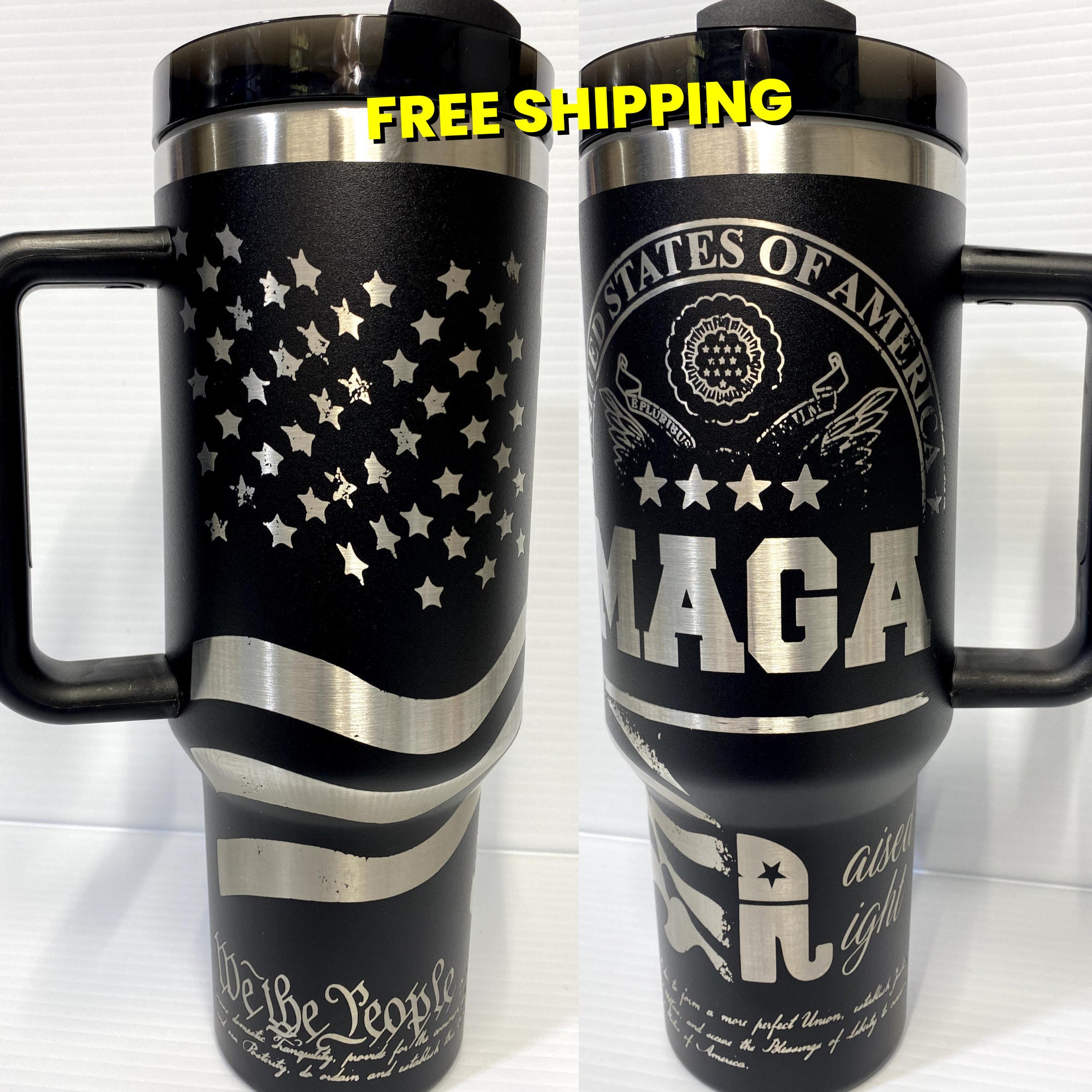 Ultimate 40oz Tumbler with Straw Handle