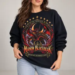 Witch Queen Vintage Fantasy Reader Tee 13 gooberch Manon Blackbeak