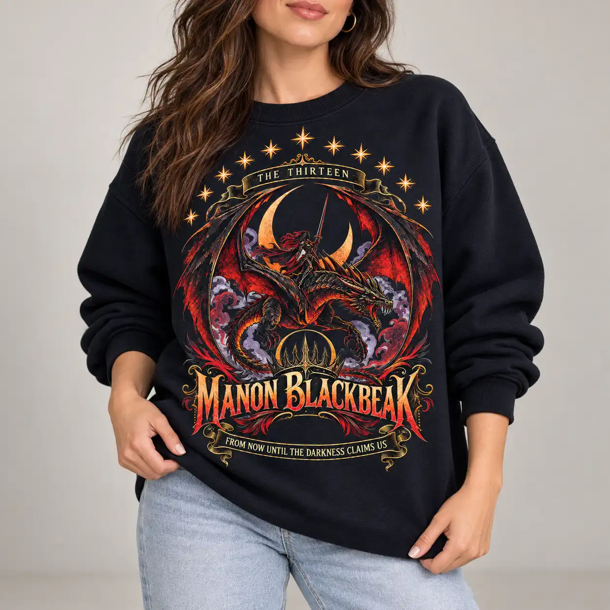 Witch Queen Vintage Fantasy Reader Tee 6 gooberch Manon Blackbeak