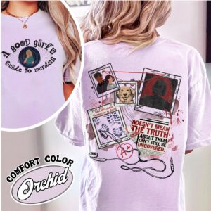 a good girls guide to murder vintage detective t shirt book lover womens t shirt agggtm series bookish gift a20zn