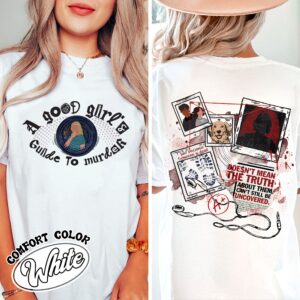 a good girls guide to murder vintage detective t shirt book lover womens t shirt agggtm series bookish gift lgeda