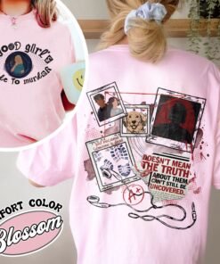 a good girls guide to murder vintage detective t shirt book lover womens t shirt agggtm series bookish gift pmeal