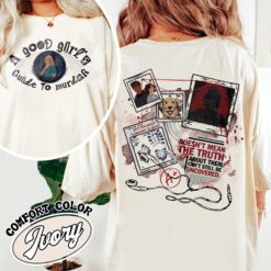 a good girls guide to murder vintage detective t shirt book lover womens t shirt agggtm series bookish gift wxxse