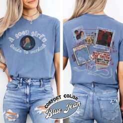 a good girls guide to murder vintage detective t shirt book lover womens t shirt agggtm series bookish gift xiwsw
