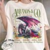 abraxos flower fantasy dragon vintage bookish t shirt boho wildflowers cottagecore womens shirt fantasy book lover gift aywl4