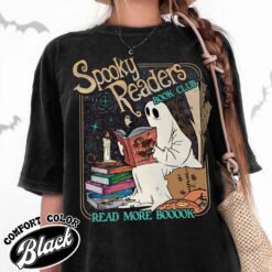 acotar ghost vintage halloween t shirt spooky book lover shirt throne of glass comfort colors av6cn