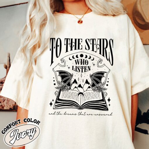 acotar velaris starlight vintage comfort colors shirt velaris starlight womens t shirt ykafs