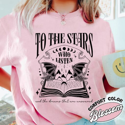 acotar velaris starlight vintage comfort colors shirt velaris starlight womens t shirt ylr7y