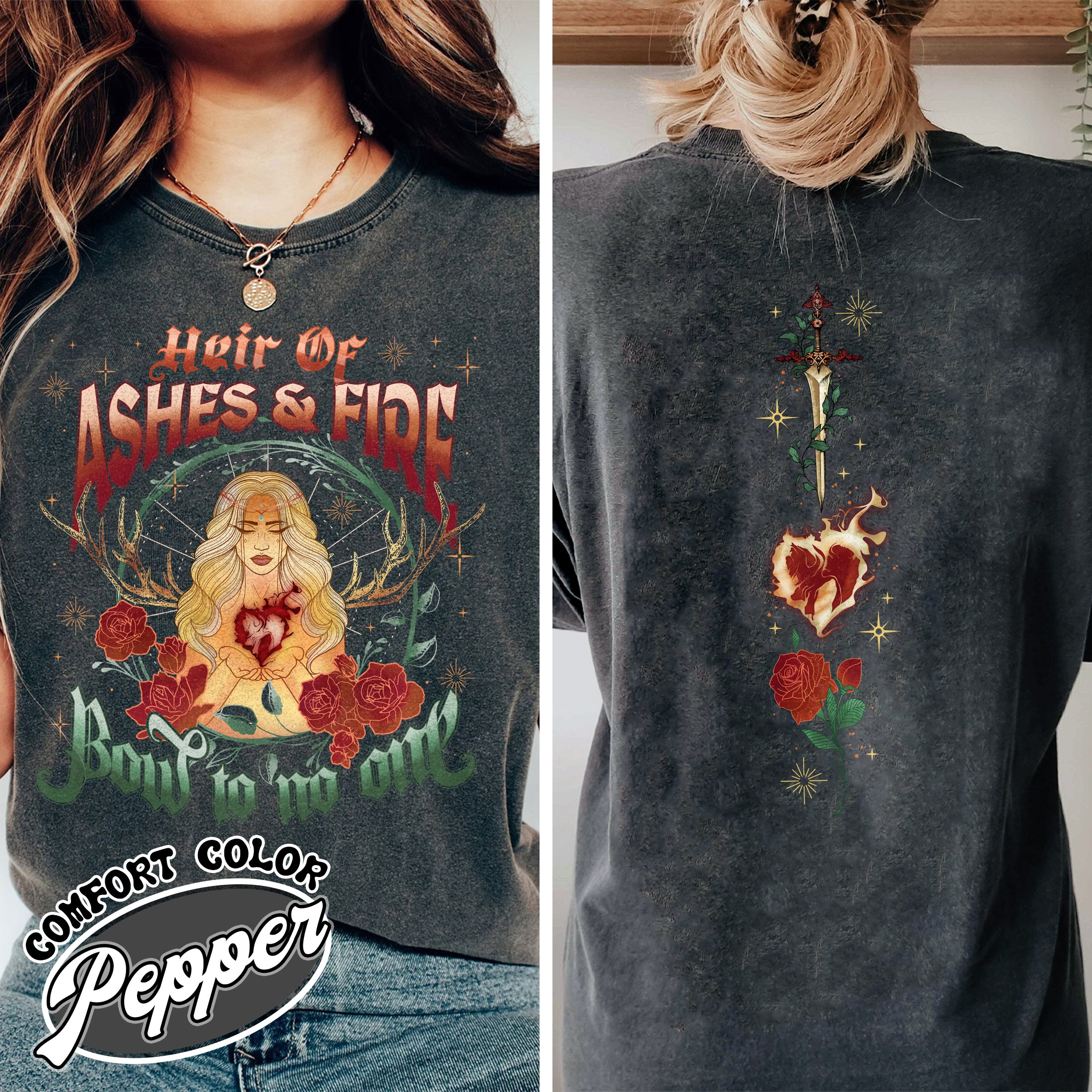 Aelin Galathynius Vintage Book Lover T-Shirt - Fireheart Throne of Glass Shirt Comfort Colors 9 aelin galathynius vintage book lover t shirt fireheart throne of glass shirt comfort colors btl4z