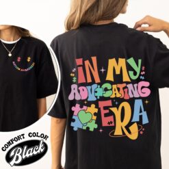 autism awareness vintage comfort colors t shirt womens autism shirt family advocating era sped teacher gift mllrn