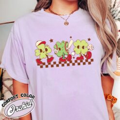 baseball mama retro vintage womens t shirt game day st patricks baseball shirt comfort colors pnkp0