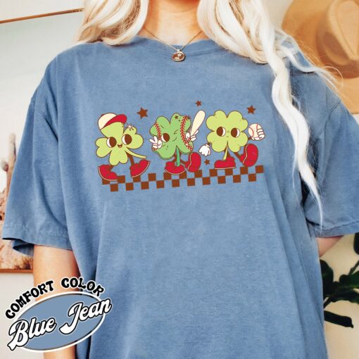 baseball mama retro vintage womens t shirt game day st patricks baseball shirt comfort colors s3lp0