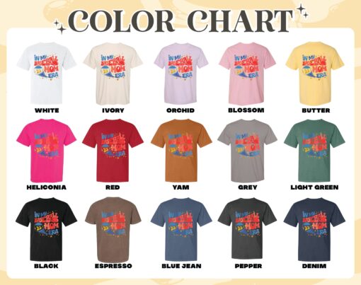 baseball mom era personalized vintage t shirt womens baseball mom comfort colors shirt game day djrr5