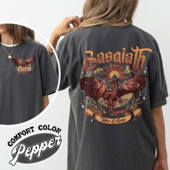basgiath war college dragon rider vintage t shirt bookish gift iron flame basgiath war college comfort colors ryvoj