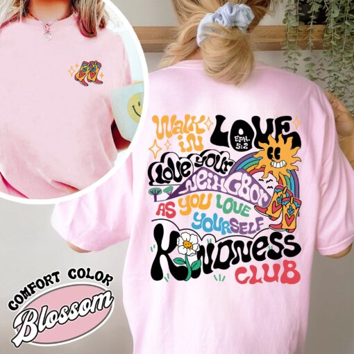 boho christian bible verse vintage t shirts jesus walk in love comfort colors womens shirt nbslj