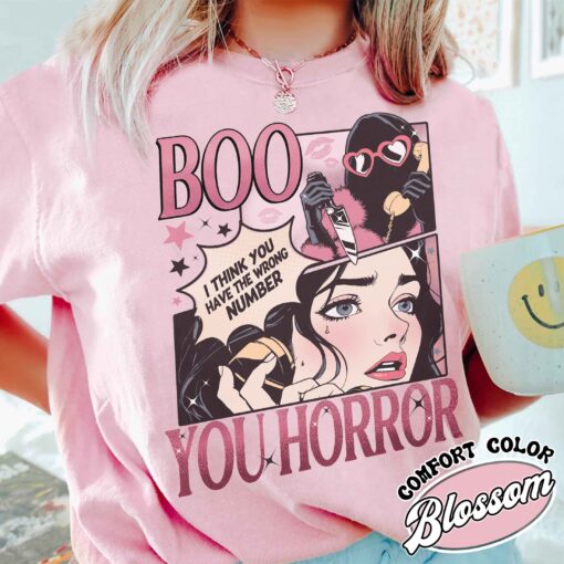 boo your horror halloween vintage womens t shirt stay spooky horror club comfort colors shirt 0cuum