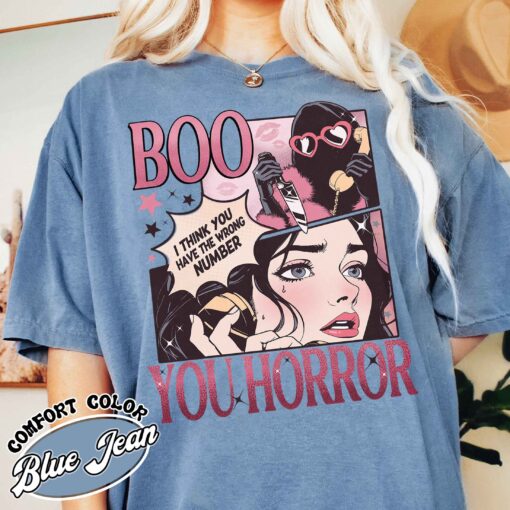 boo your horror halloween vintage womens t shirt stay spooky horror club comfort colors shirt iyjo5