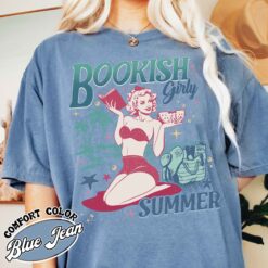 book girl summer beach lover vintage womens t shirt funny romance reader comfort colors shirt vwqxo