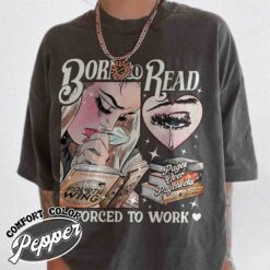 born to read forced to work vintage bookish t shirt basgiath war college dragon rider fantasy reader shirt vtexu