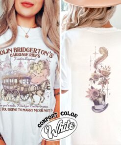 bridgerton penelope and colin vintage book lover t shirt lady whistledown gift comfort colors shirt 67eqs
