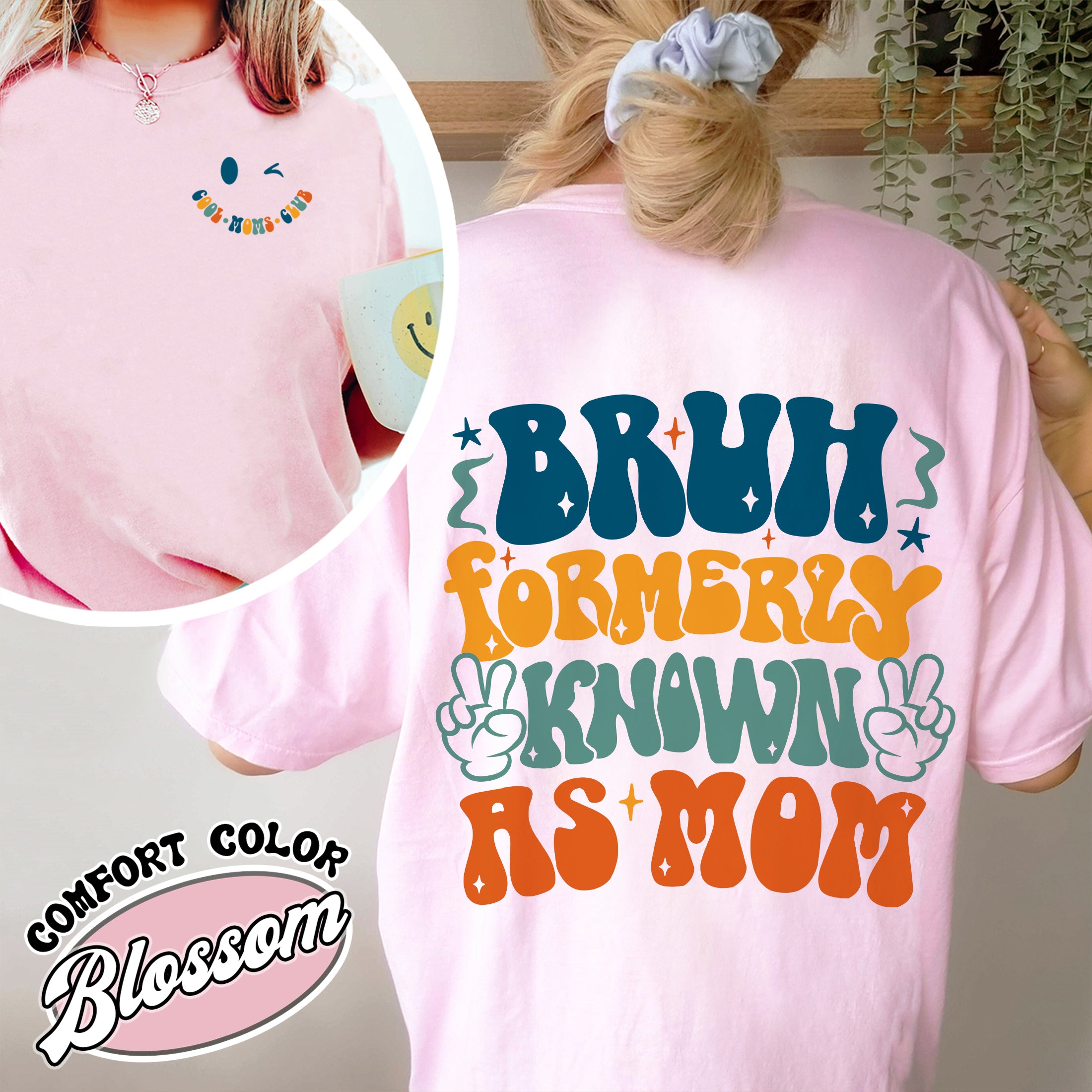 bruh formerly known as mom comfort color shirt vintage cool mom t shirt womens club shirt spi9e