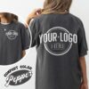 business logo shirt front and back custom logo vintage t shirt bulk custom womens business shirt fgpzt