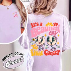 cancer fighting comfort color shirt pink breast cancer vintage t shirt womens awareness shirt fvbcm