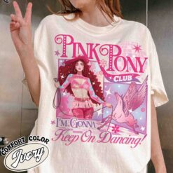 chappell roan shirt comfort colors vintage pink pony club t shirt womens chappell roan merch bjhvf