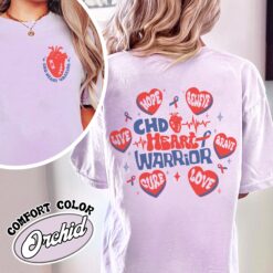 chd awareness comfort color shirt heart disease awareness womens vintage t shirt chd awareness ribbon shirt hczsw