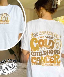 childhood cancer awareness month shirt childhood cancer vintage t shirt nurse support womens shirt sj9bk