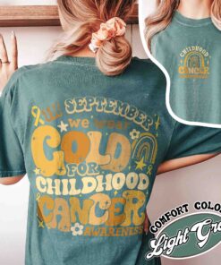 childhood cancer awareness month shirt childhood cancer vintage t shirt nurse support womens shirt znxna