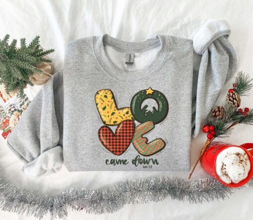 christian christmas sweatshirt with nativity scene design for men and women vintage style religious apparel for holiday celebrations itmpv scaled