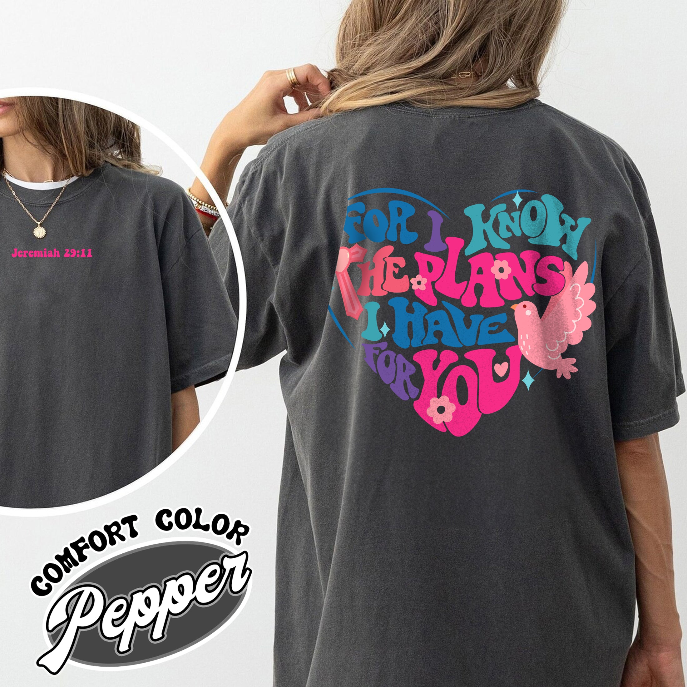 christian comfort color shirt jeremiah 2911 vintage christian t shirts bible verse shirt b3bji