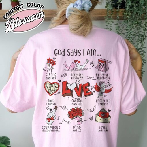 christian valentines day vintage t shirt comfort colors christian shirt jesus gift 7mtl2