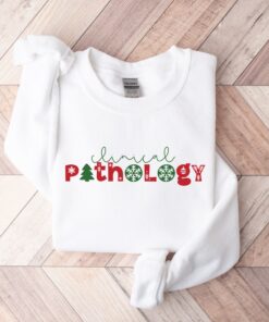 clinical pathology sweatshirt for christmas funny holiday sweater with unique clinical design 1wzar