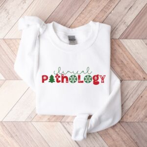 clinical pathology sweatshirt for christmas funny holiday sweater with unique clinical design 1wzar