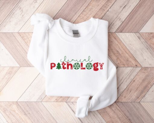 clinical pathology sweatshirt for christmas funny holiday sweater with unique clinical design 1wzar